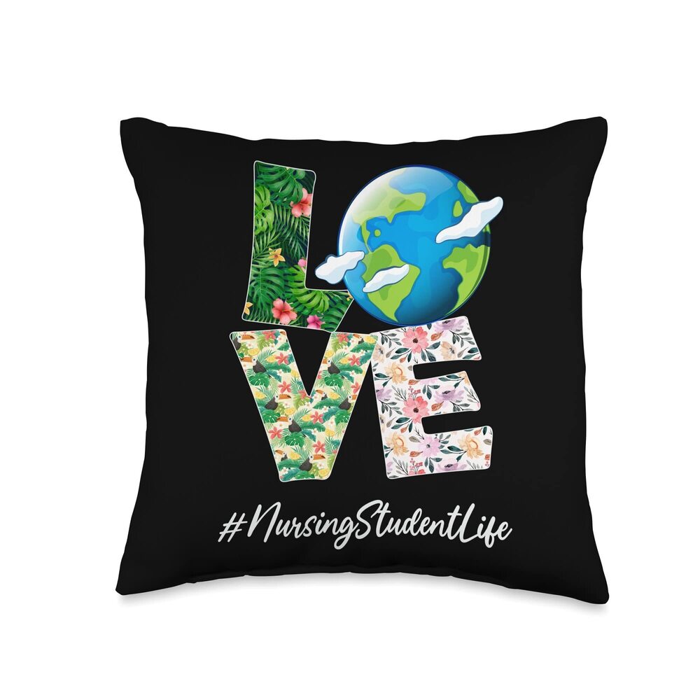 2939 Nursing Student Love World Earth Day 52nd Anniversary 2022 Throw